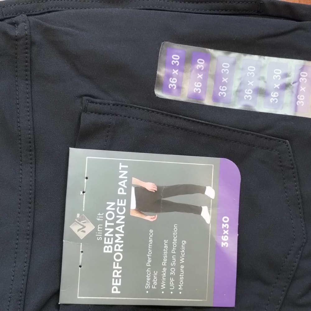 Nwt Benton  Performance Pant slim fit - Picture 2 of 2